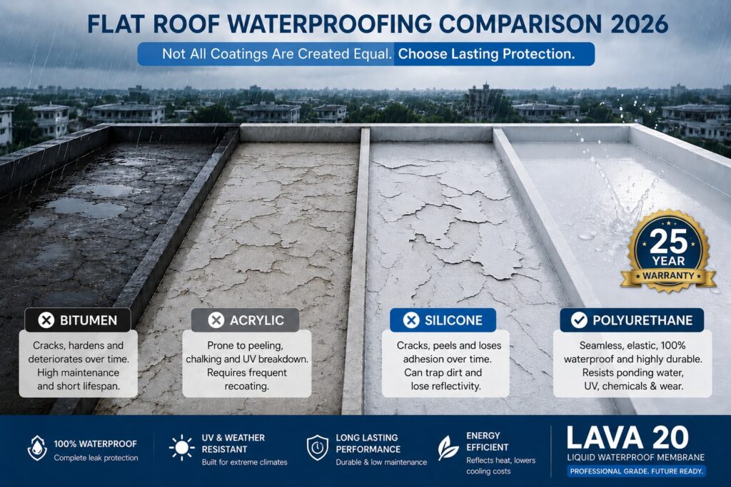 Best Waterproof Coating for Flat Roofs