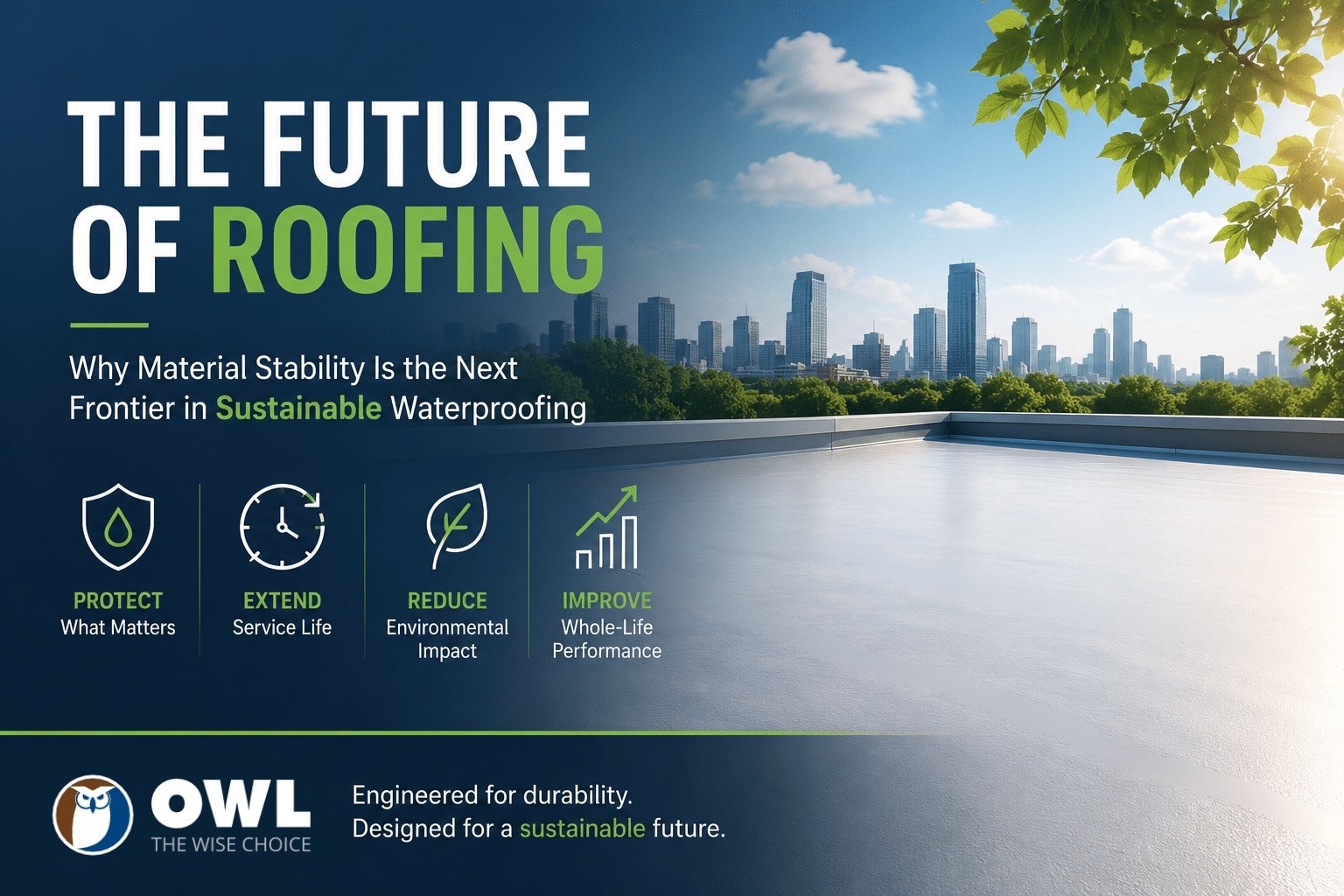 Sustainable Waterproofing